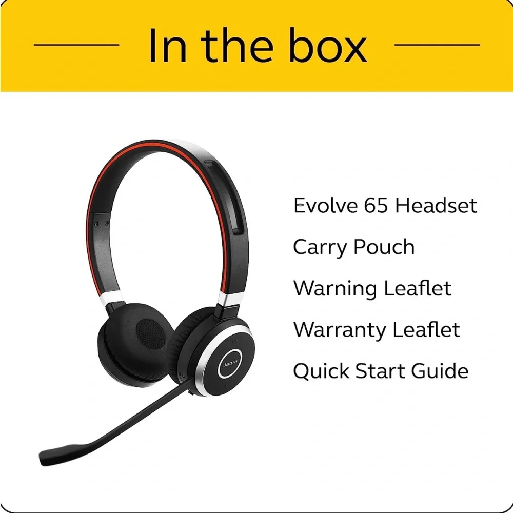 💻 Jabra Evolve 65 Headset